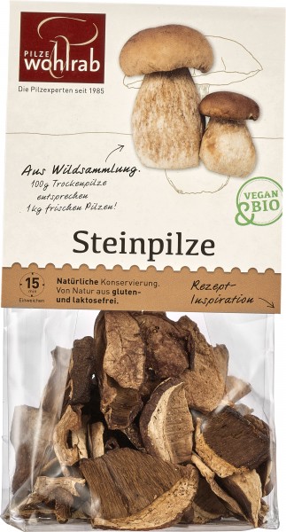 Steinpilze getrocknet, Bio 20 g