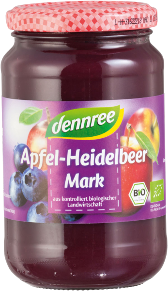 Apfel-Heidelbeer Mark Bio 360g