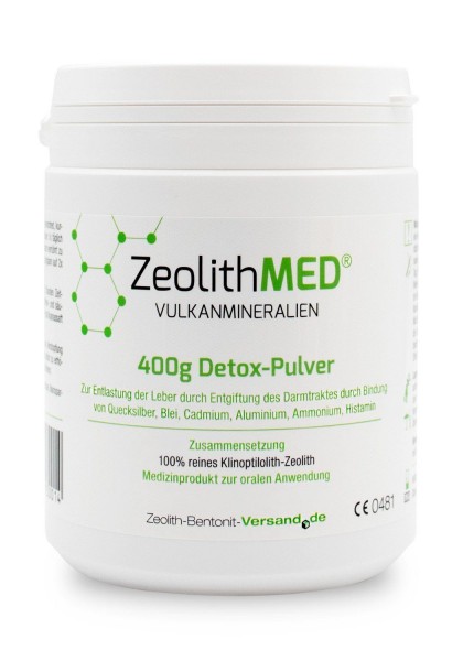 Zeolith Detox Pulver 400 g