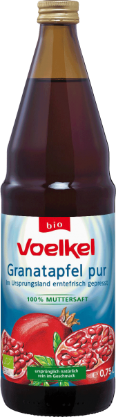 Granatapfel 100 % Muttersaft  Bio 750ml