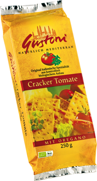 Cracker Tomate mit Oregano 250 g