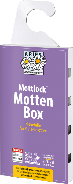 Mottlock Kleidermotten-Klebefalle Box