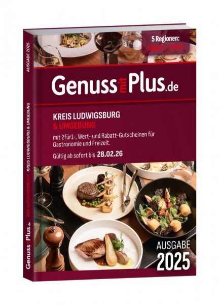 Gutscheinbuch 2025 Kreis Ludwigsburg /Umgebung