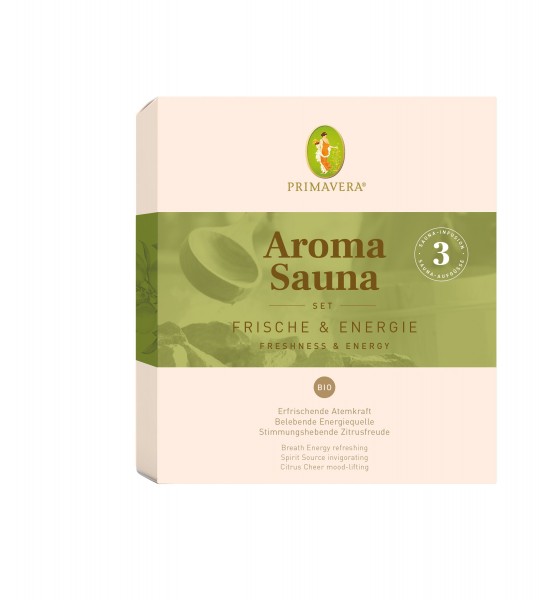 Primavera Sauna Set Frische/Energie 3 x 10 ml