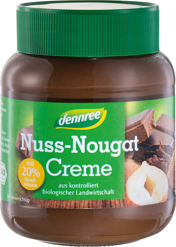 Nuss-Nougat-Creme 350 gr | Müsli, Flocken, Nuss-Nougatcreme, Carob ...