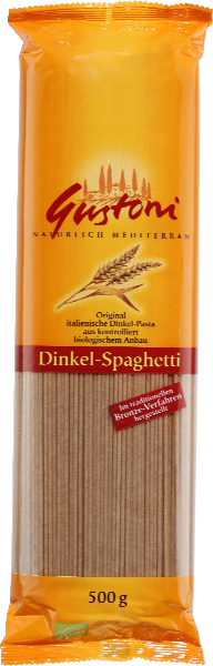 Dinkel Spaghetti dunkel 500 g