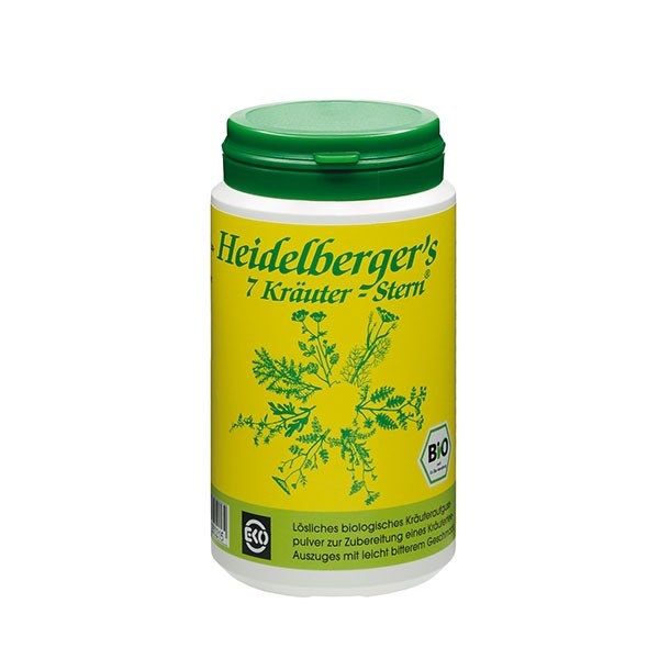 Heidelberger 7-Kräuter Bitterpulv. Bio 100 g