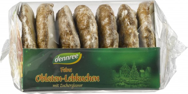 Lebkuchen Oblaten glasiert 200 g