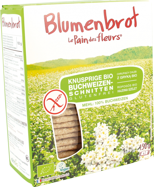 Blumenbrot Buchweizen glut. frei 150 g