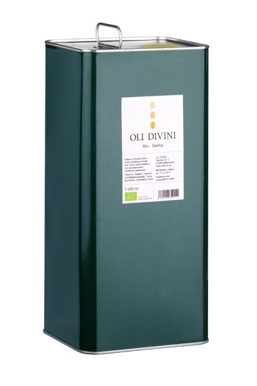 Olivenöl Selina Bio extra nativ 5 l