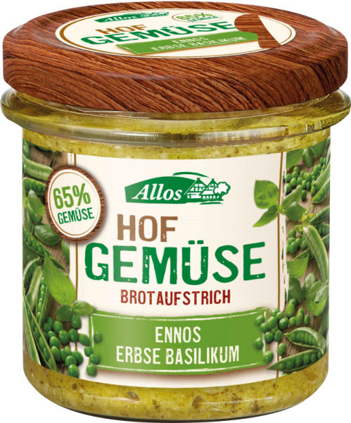 Hofgemüse Erbse Basilikum 135 g