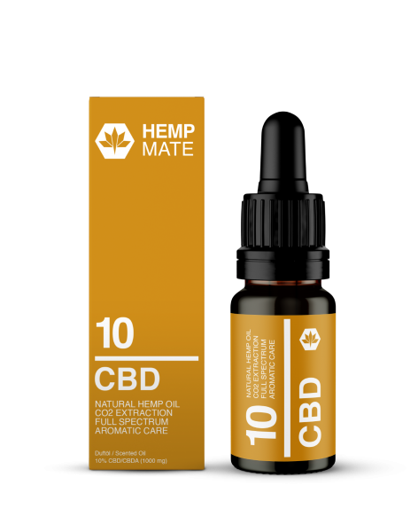 CB Hanföl 10 ml,  10% Bio