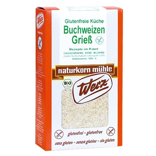 Buchweizengrieß Bio glutenfrei, Vollk.400 g