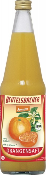 Orangensaft  Beutelsbacher  Bio 700 ml