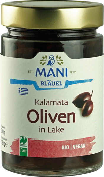 Kalamata Oliven in Lake Bio 300 g